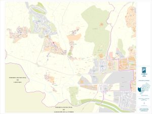 Plano del distrito Campanillas (Málaga)