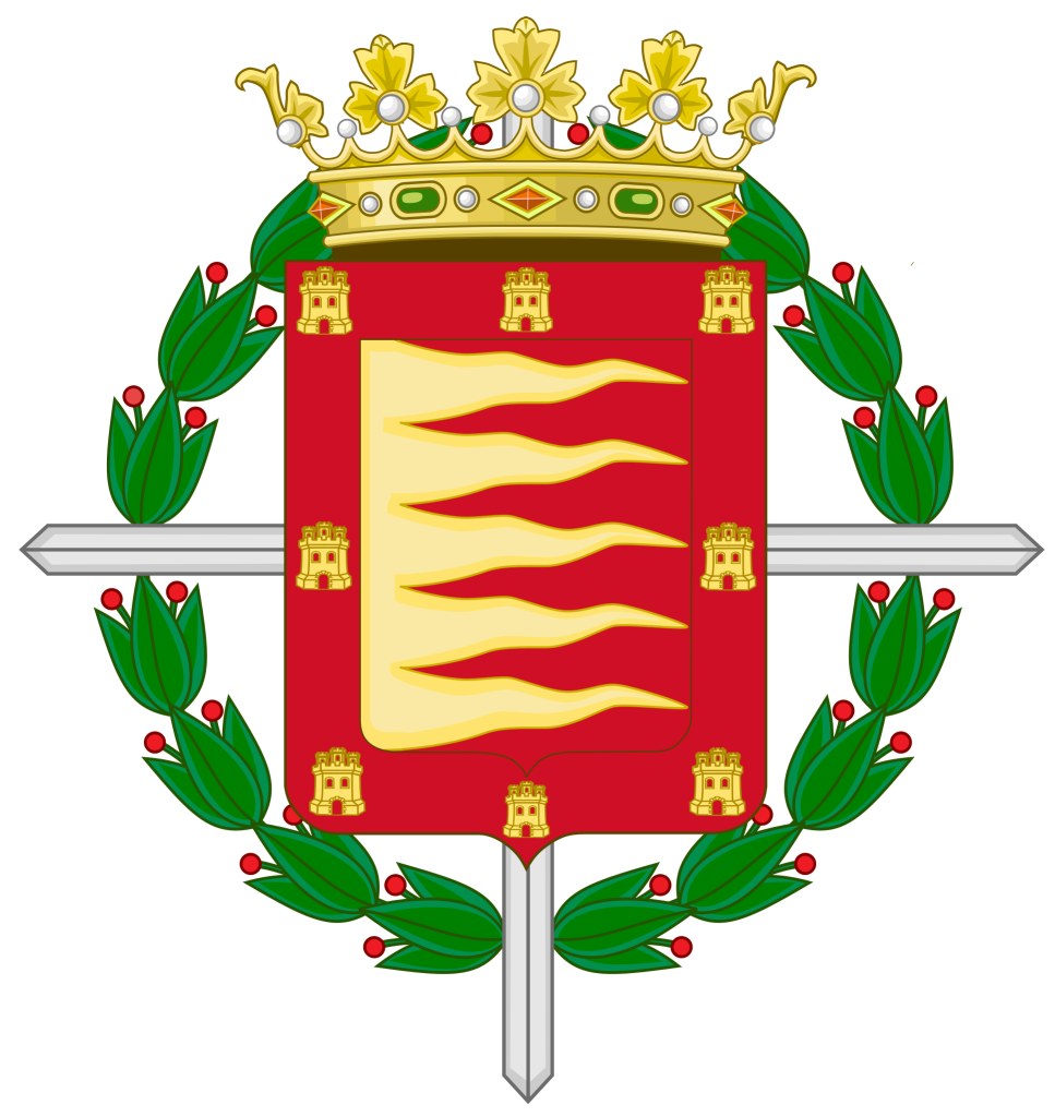 Escudo de la ciudad de Valladolid.