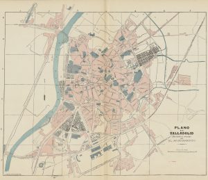 Plano de Valladolid 1918