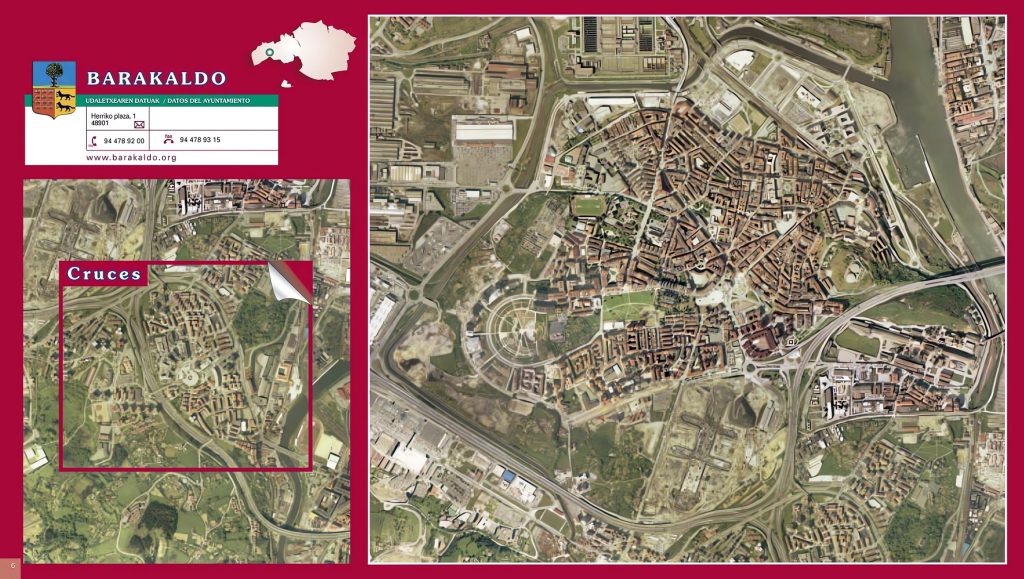 Ortofoto de Baracaldo.
