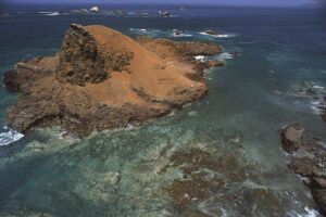 Islas Guañape frente al litoral de La Libertad, cerca de Puerto Salaverry.