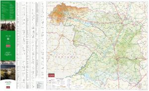 Mapa de carreteras de la provincia de Zamora