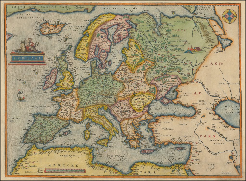 Europae, 1572.