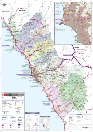 Las principales ciudades del departamento de Lima
