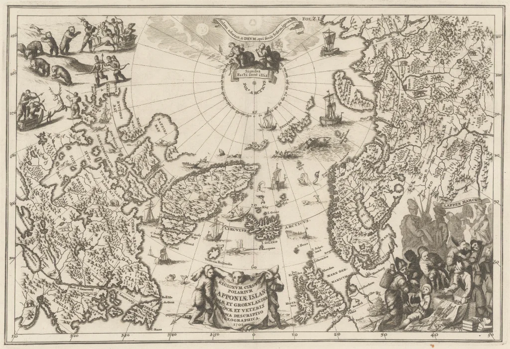 Regionum Circum Polarium 1701.