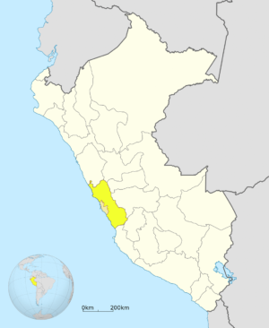 ¿Dónde está ubicado el departamento de Lima?