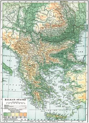 Estados balcánicos, 1920