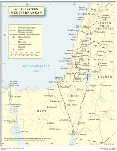 Sureste mediterráneo.